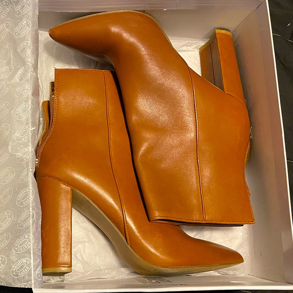 Steve Madden Trista Boot - Cognac - image 1